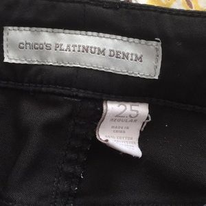 Chico’s Platinum Denim 2.5 XL